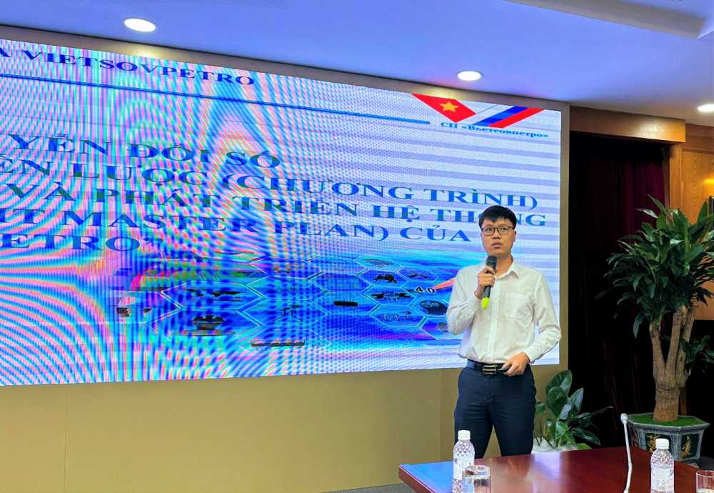 Đoàn Thanh niên Vietsovpetro tổ chức sinh hoạt khoa học công nghệ về chuyển đổi số Đoàn Thanh niên Vietsovpetro tổ chức sinh hoạt khoa học công nghệ về chuyển đổi số