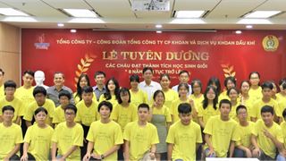 PV Drilling tuyên dương con em CBCNV đạt thành tích cao trong học tập