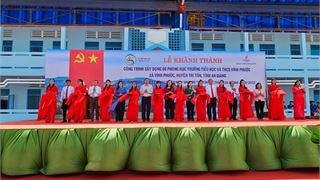 PVEP tài trợ 5 tỷ đồng xây dựng Trường Tiểu học và THCS Vĩnh Phước, tỉnh An Giang