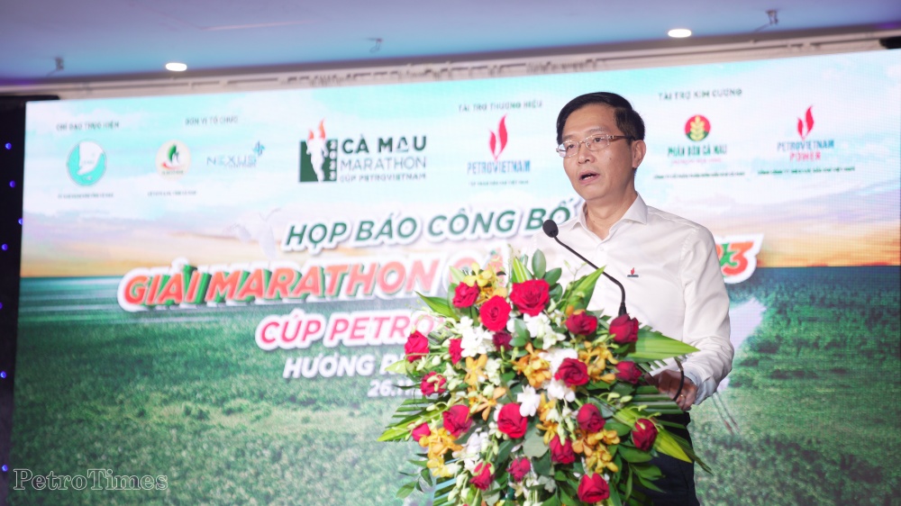 Họp báo công bố Giải Marathon - Cà Mau 2023 Cúp Petrovietnam