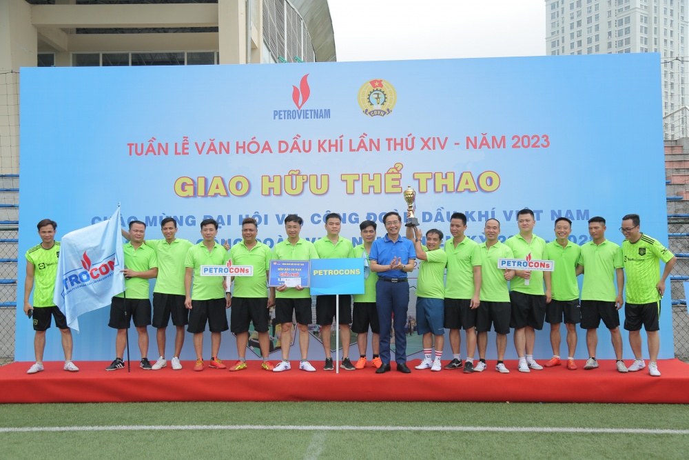 Sôi nổi giải giao hữu thể thao hưởng ứng Tuần lễ Văn hóa Dầu khí lần thứ XIV Sôi nổi giải giao hữu thể thao hưởng ứng Tuần lễ Văn hóa Dầu khí lần thứ XIV