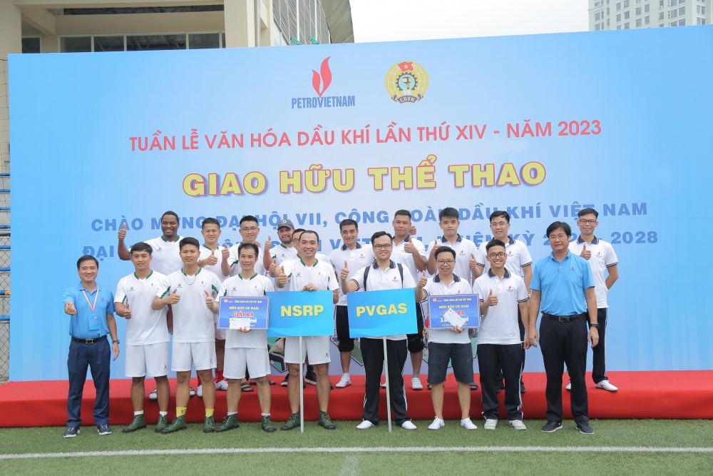 Sôi nổi giải giao hữu thể thao hưởng ứng Tuần lễ Văn hóa Dầu khí lần thứ XIV Sôi nổi giải giao hữu thể thao hưởng ứng Tuần lễ Văn hóa Dầu khí lần thứ XIV