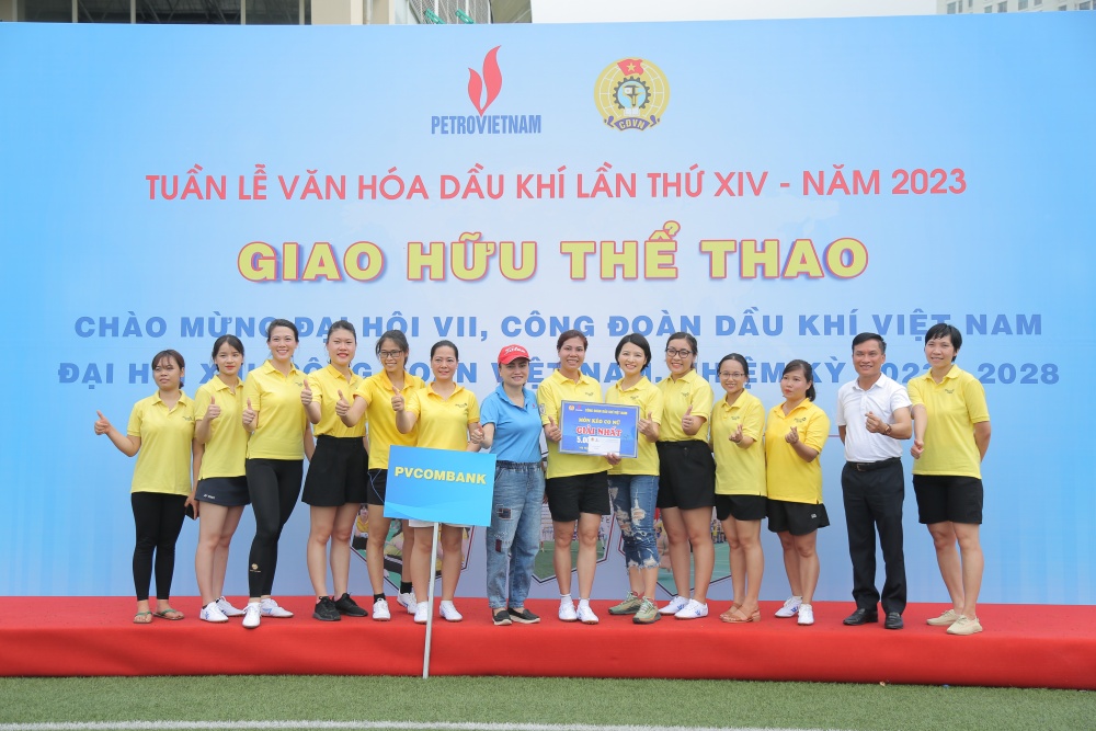 Sôi nổi giải giao hữu thể thao hưởng ứng Tuần lễ Văn hóa Dầu khí lần thứ XIV Sôi nổi giải giao hữu thể thao hưởng ứng Tuần lễ Văn hóa Dầu khí lần thứ XIV