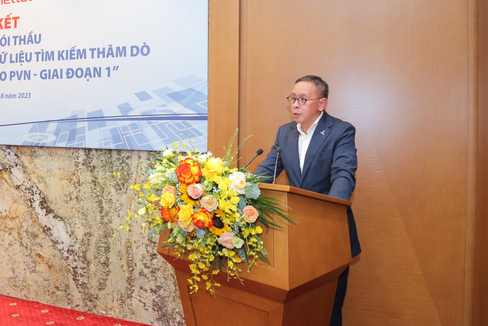 Petrovietnam và Viettel ký kết hợp đồng xây dựng cơ sở dữ liệu tìm kiếm, thăm dò, khai thác dầu khí Petrovietnam và Viettel ký kết hợp đồng xây dựng cơ sở dữ liệu tìm kiếm, thăm dò, khai thác dầu khí