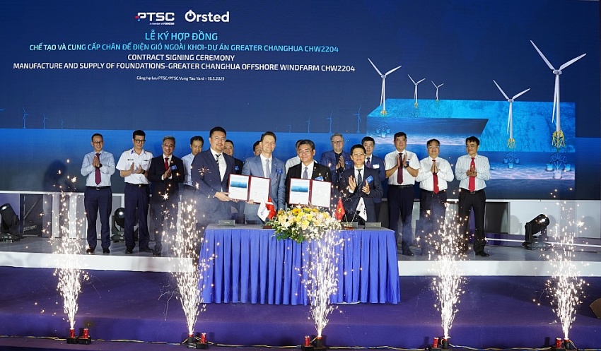 PTSC và Ørsted ký Hợp đồng chế tạo và cung cấp chân đế cho Dự án Điện gió ngoài khơi Greater Changhua 2b & 4 PTSC và Ørsted ký Hợp đồng chế tạo và cung cấp chân đế cho Dự án Điện gió ngoài khơi Greater Changhua 2b & 4