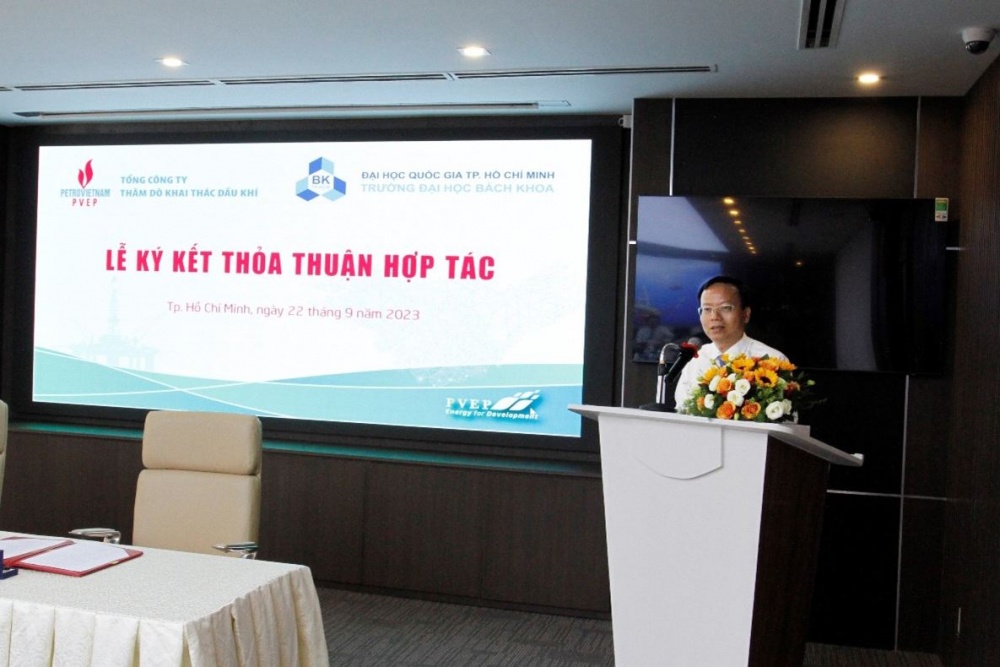 PVEP ký thỏa thuận hợp tác với Trường Đại học Bách Khoa - Đại học Quốc gia TP HCM PVEP ký thỏa thuận hợp tác với Trường Đại học Bách Khoa - Đại học Quốc gia TP HCM