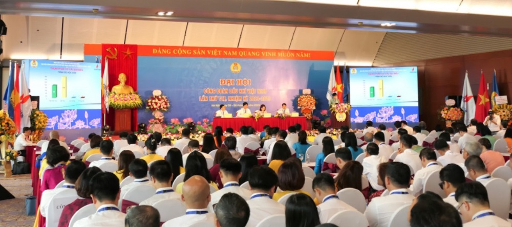 Khai mạc Đại hội VII Công đoàn Dầu khí Việt Nam, nhiệm kỳ 2023-2028 Khai mạc Đại hội VII Công đoàn Dầu khí Việt Nam, nhiệm kỳ 2023-2028