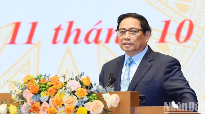  [Ảnh] Thường trực Chính phủ gặp mặt đại diện doanh nhân Việt Nam ảnh 12