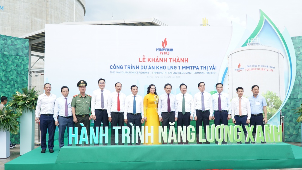 Khánh thành kho cảng LNG lớn nhất tại Việt Nam Khánh thành kho cảng LNG lớn nhất tại Việt Nam