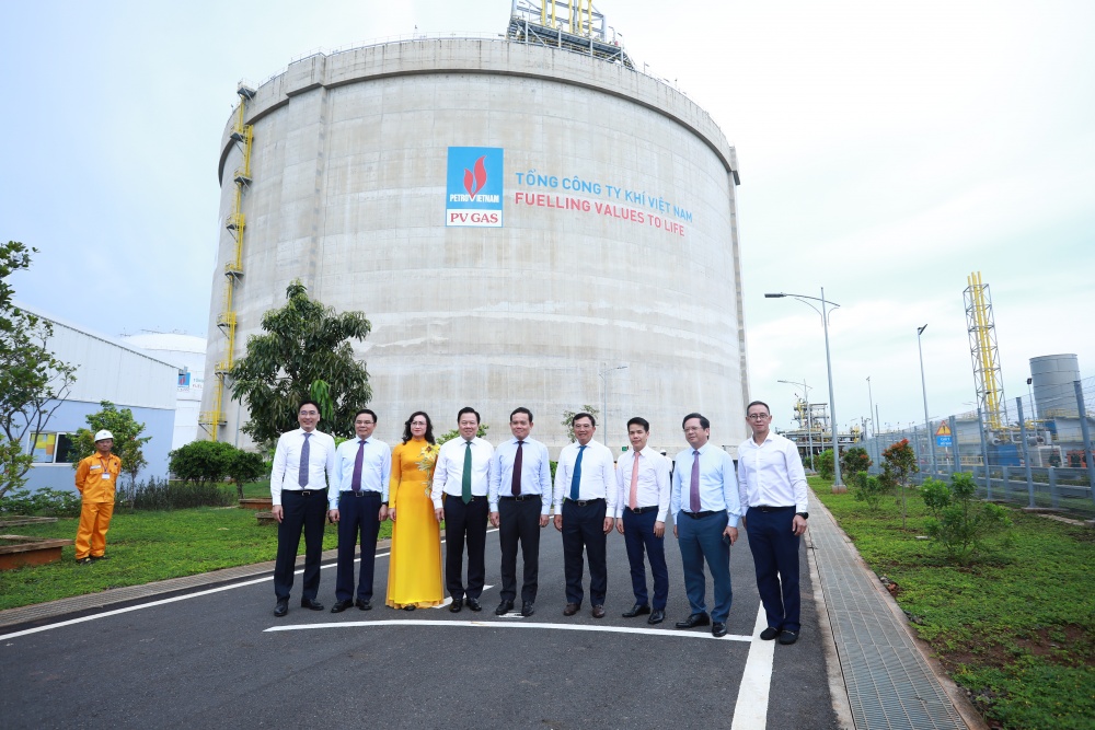 Khánh thành kho cảng LNG lớn nhất tại Việt Nam Khánh thành kho cảng LNG lớn nhất tại Việt Nam