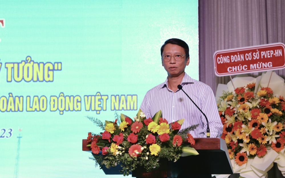 Tổng Giám đốc PVEP Trần Hồng Nam phát biểu