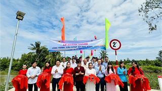 BSR khánh thành 2 cầu dân sinh tại tỉnh Vĩnh Long