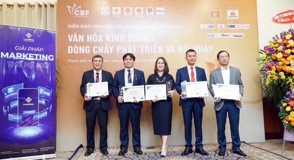  5 doanh nghiệp Tập đoàn Dầu khí Việt Nam đạt chuẩn văn hóa kinh doanh Việt Nam
