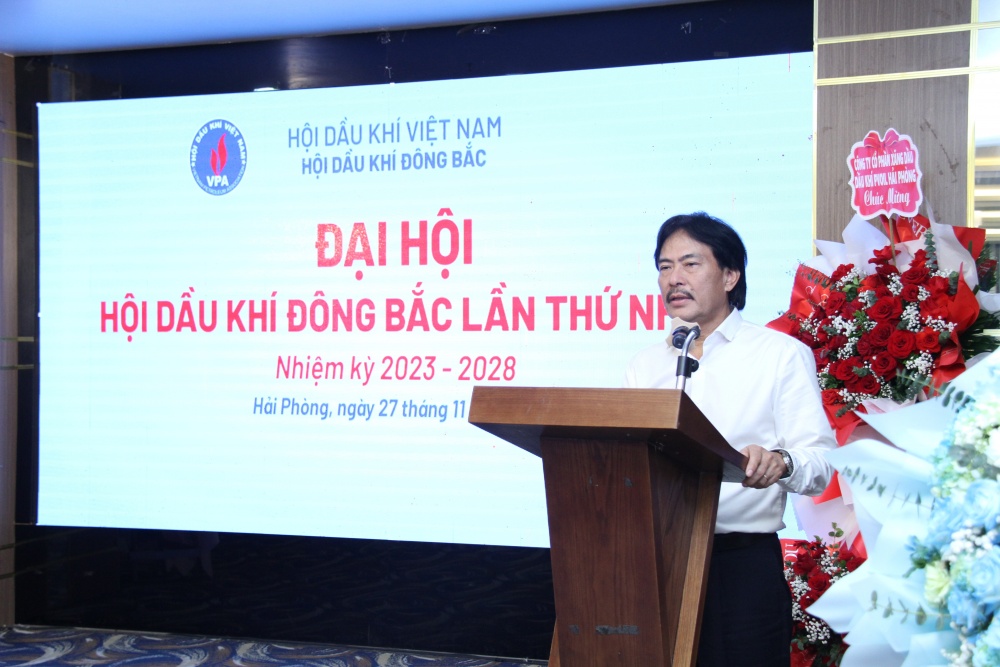 Chi Hội Dầu khí Đông Bắc tổ chức thành công Đại hội lần thứ nhất, nhiệm kỳ 2023-2028 Chi Hội Dầu khí Đông Bắc tổ chức thành công Đại hội lần thứ nhất, nhiệm kỳ 2023-2028