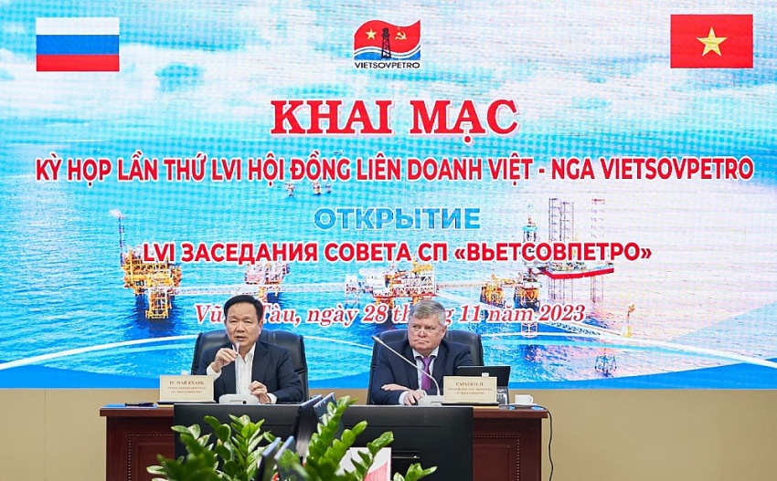 Khai mạc Kỳ họp lần thứ 56 Hội đồng Liên doanh Việt - Nga Vietsovpetro Khai mạc Kỳ họp lần thứ 56 Hội đồng Liên doanh Việt - Nga Vietsovpetro