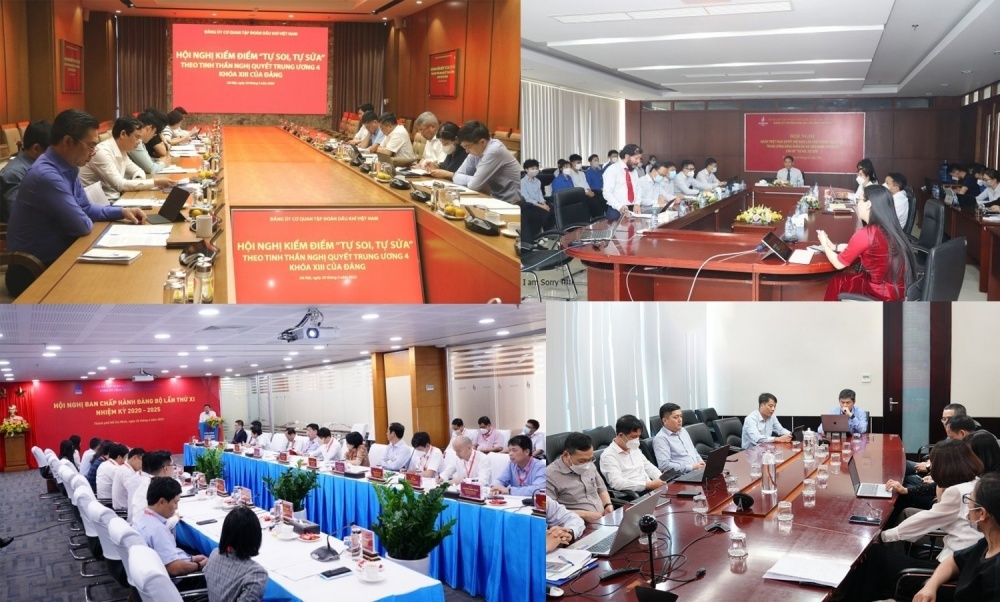 Đảng bộ Cơ quan Tập đoàn và các Đảng bộ trực thuộc tổ chức Hội nghị kiểm điểm theo Chuyên đề Kỳ 3 - Suy ngẫm từ “Tự soi, tự sửa”