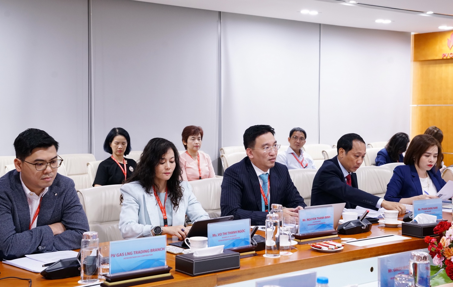 Hình 1. Đại diện lãnh đạo PV GAS tại buổi làm việc lần đầu với Fitch Ratings Hình 1. Đại diện lãnh đạo PV GAS tại buổi làm việc lần đầu với Fitch Ratings