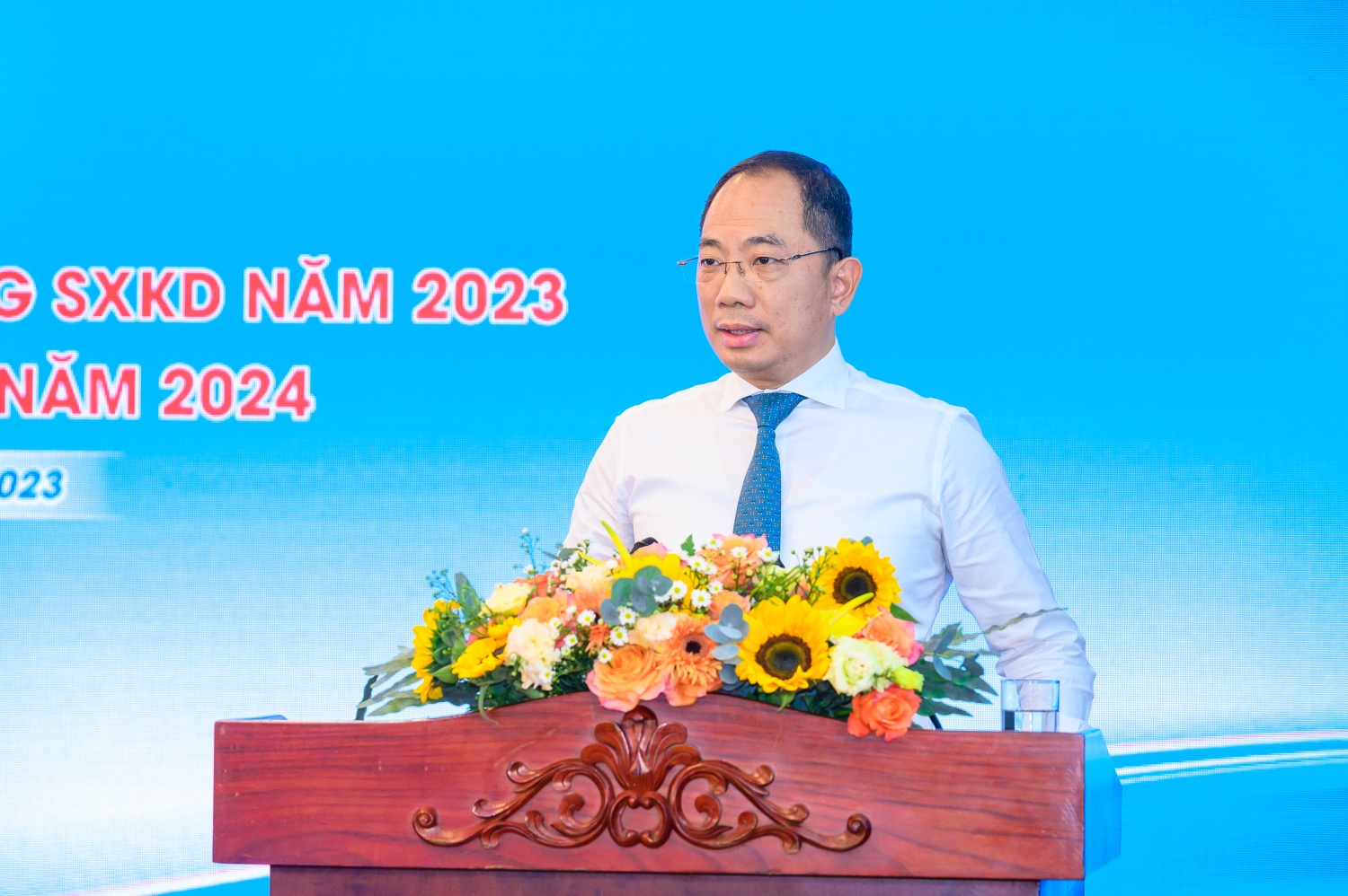 Ông Cao Hoài Dương – Bí thư Đảng ủy, Chủ tịch HĐQT PVOIL phát biểu tại Hội nghị Ông Cao Hoài Dương – Bí thư Đảng ủy, Chủ tịch HĐQT PVOIL phát biểu tại Hội nghị