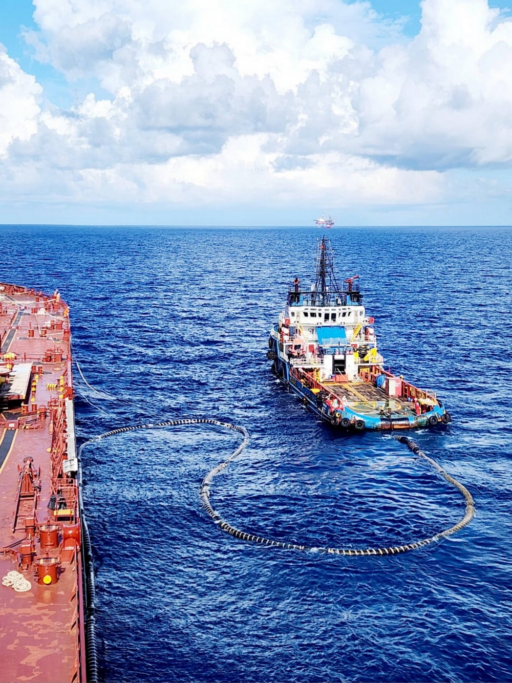 10-LPT-AD-0036: Thu đầu ống export lên tàu FSV. 10-LPT-AD-0036: Thu đầu ống export lên tàu FSV.
