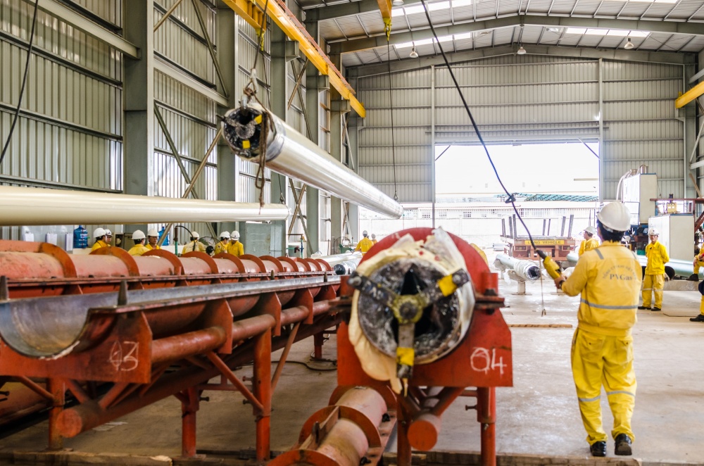 16-NTTL-AD-0003: PVCoating thực hiện bọc bảo ôn đường ống. 16-NTTL-AD-0003: PVCoating thực hiện bọc bảo ôn đường ống.