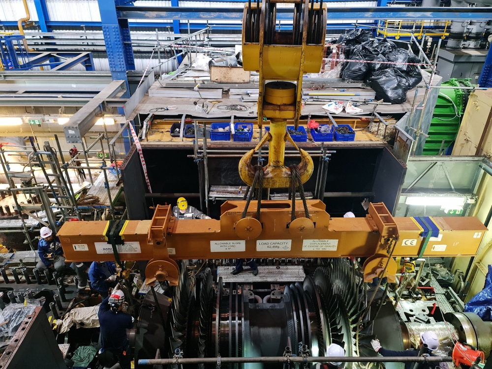 11-PVD-AB-0001-03: Chuẩn bị cẩu rotor hạ áp. 11-PVD-AB-0001-03: Chuẩn bị cẩu rotor hạ áp.