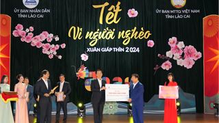 Petrovietnam hỗ trợ Tết vì người nghèo tỉnh Lào Cai