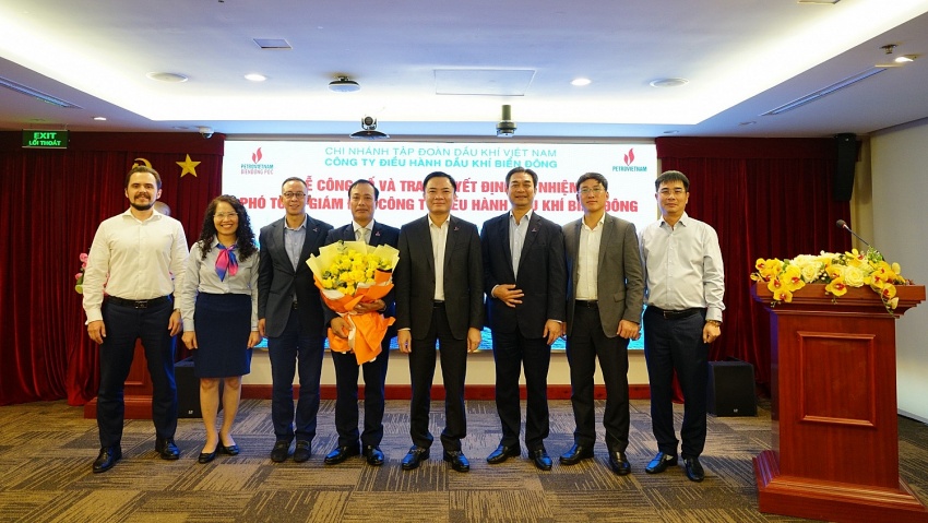 Công bố quyết định bổ nhiệm Phó Tổng Giám đốc BIENDONG POC Công bố quyết định bổ nhiệm Phó Tổng Giám đốc BIENDONG POC