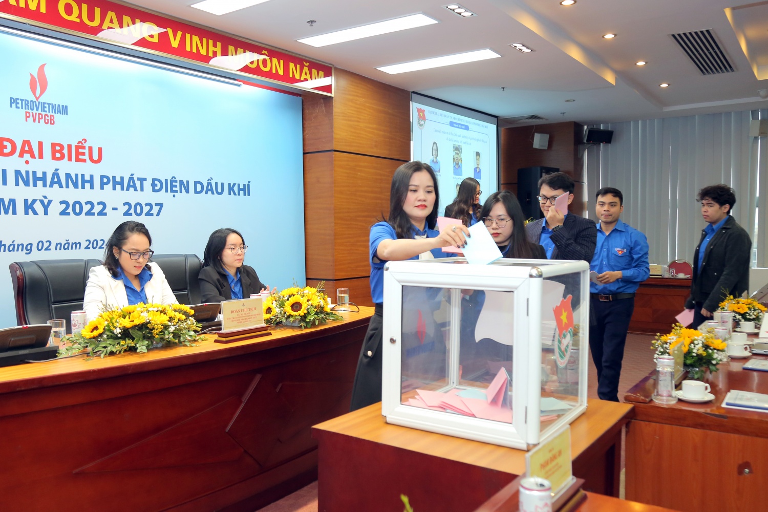 Đoàn Thanh niên PVPGB tổ chức thành công Đại hội đại biểu lần thứ I nhiệm kỳ 2022-2027 Đoàn Thanh niên PVPGB tổ chức thành công Đại hội đại biểu lần thứ I: