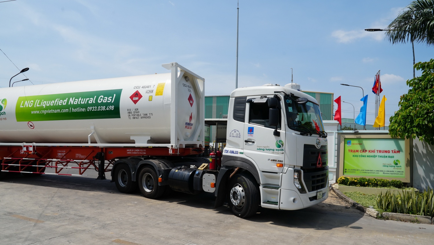 Trạm cấp khí trung tâm Thuận Đạo, Long An Trạm cấp khí trung tâm Thuận Đạo, Long An