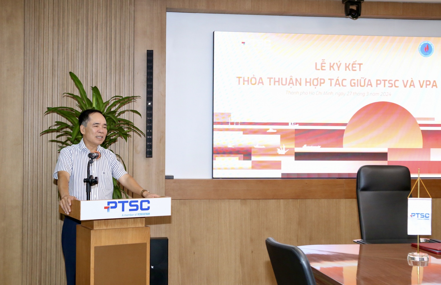 Hội DKVN và PTSC hướng đến mục tiêu cùng phát triển Hội DKVN và PTSC ký kết Thỏa thuận hợp tác: Hướng đến mục tiêu cùng phát triển