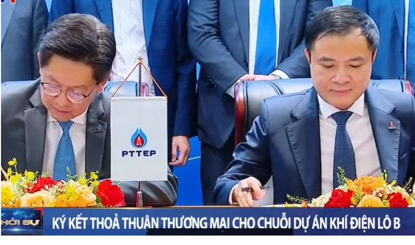 [VTV1] Ký kết các thỏa thuận thương mại cho chuỗi dự án Lô B”