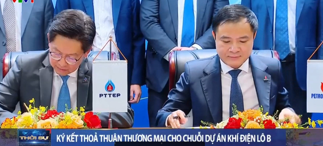 [VTV1] Ký kết các thỏa thuận thương mại cho chuỗi dự án Lô B”