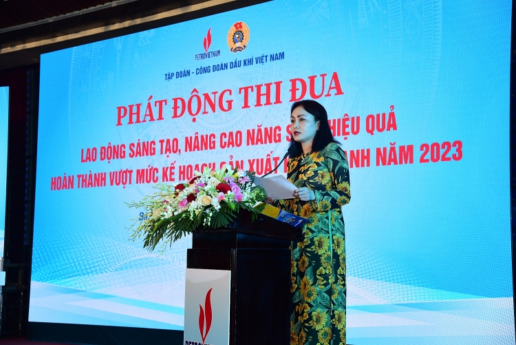 CĐ DKVN phát động Tháng Công nhân và tuyên dương người lao động Dầu khí tiêu biểu năm 2023 CĐ DKVN phát động Tháng Công nhân và tuyên dương người lao động Dầu khí tiêu biểu năm 2023