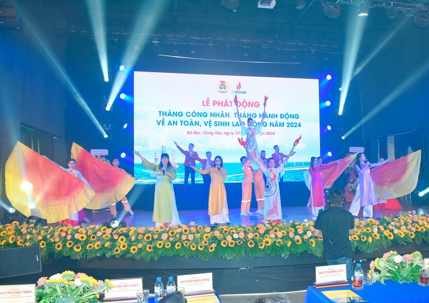 CĐ DKVN phát động Tháng Công nhân và tuyên dương người lao động Dầu khí tiêu biểu năm 2024 CĐ DKVN phát động Tháng Công nhân và tuyên dương người lao động Dầu khí tiêu biểu năm 2024