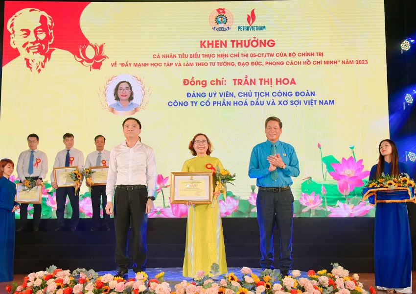 CĐ DKVN phát động Tháng Công nhân và tuyên dương người lao động Dầu khí tiêu biểu năm 2024 CĐ DKVN phát động Tháng Công nhân và tuyên dương người lao động Dầu khí tiêu biểu năm 2024