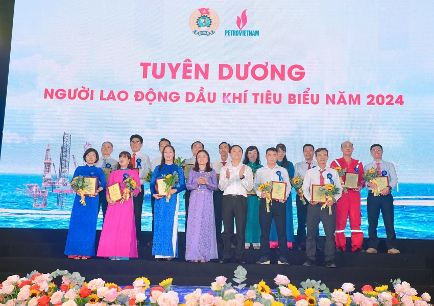 CĐ DKVN phát động Tháng Công nhân và tuyên dương người lao động Dầu khí tiêu biểu năm 2024