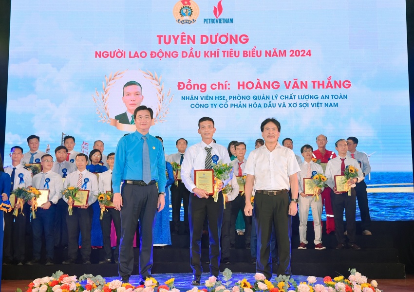 CĐ DKVN phát động Tháng Công nhân và tuyên dương người lao động Dầu khí tiêu biểu năm 2024 CĐ DKVN phát động Tháng Công nhân và tuyên dương người lao động Dầu khí tiêu biểu năm 2024