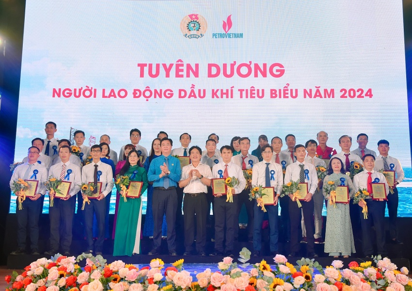 CĐ DKVN phát động Tháng Công nhân và tuyên dương người lao động Dầu khí tiêu biểu năm 2024