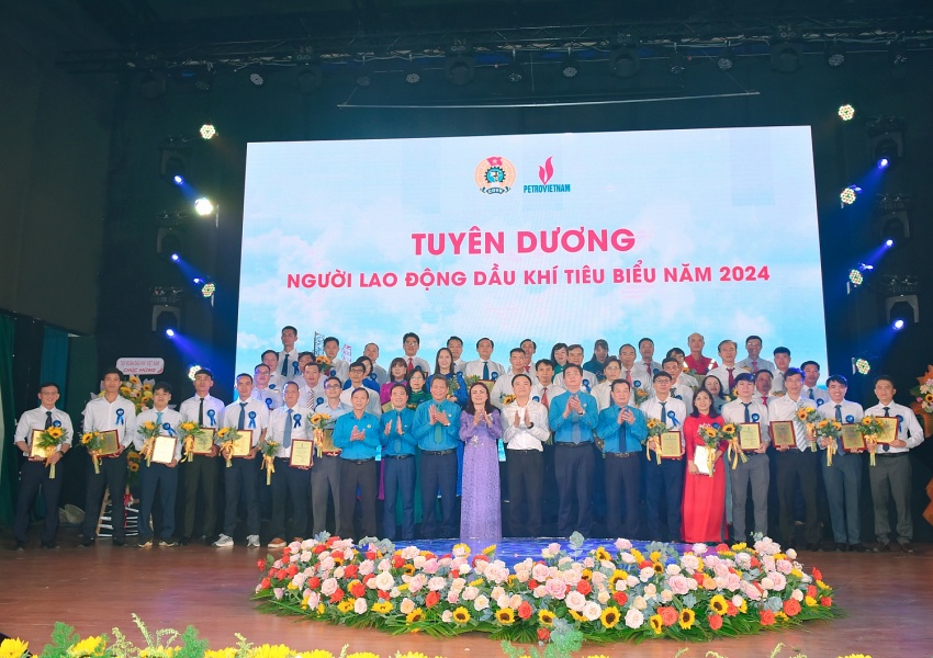 CĐ DKVN phát động Tháng Công nhân và tuyên dương người lao động Dầu khí tiêu biểu năm 2024