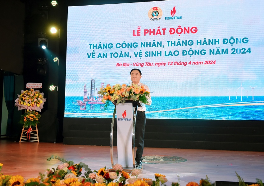 CĐ DKVN phát động Tháng Công nhân và tuyên dương người lao động Dầu khí tiêu biểu năm 2024 CĐ DKVN phát động Tháng Công nhân và tuyên dương người lao động Dầu khí tiêu biểu năm 2024