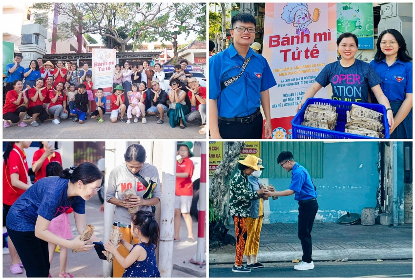 “Bánh mì và Nồi cháo tử tế 0 đồng” của Đoàn Thanh niên PTSC Marine “Bánh mì và Nồi cháo tử tế 0 đồng” của Đoàn Thanh niên PTSC Marine
