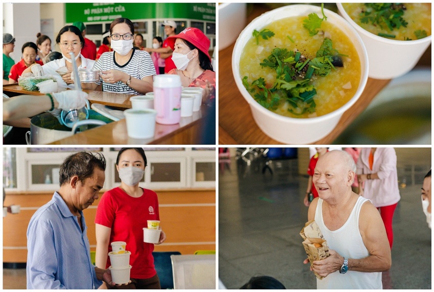 “Bánh mì và Nồi cháo tử tế 0 đồng” của Đoàn Thanh niên PTSC Marine “Bánh mì và Nồi cháo tử tế 0 đồng” của Đoàn Thanh niên PTSC Marine