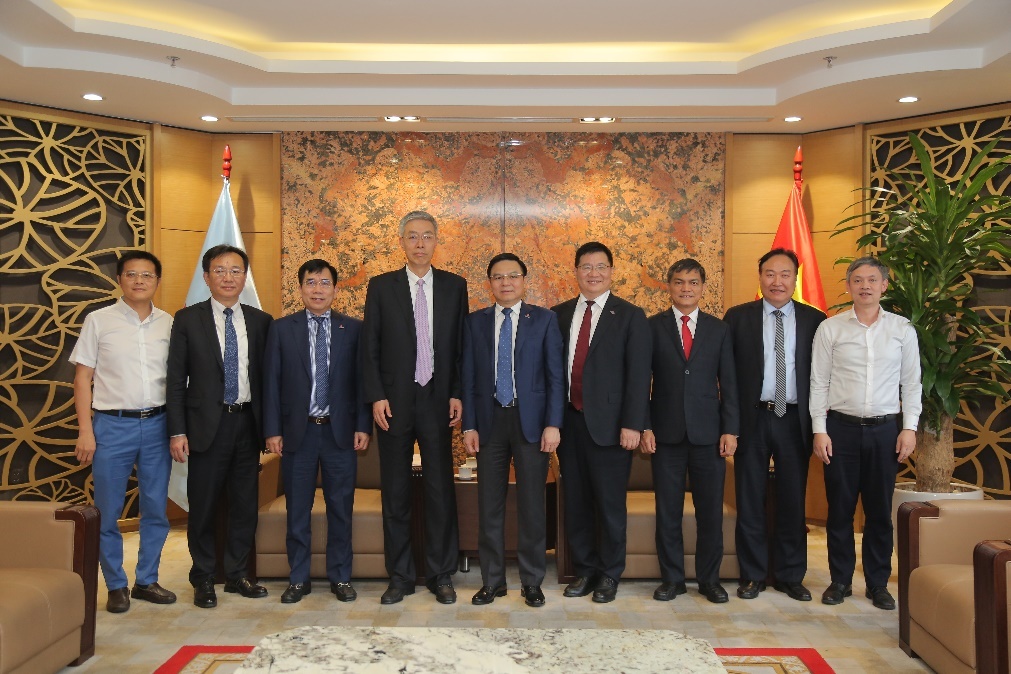 Petrovietnam làm việc với Tập đoàn Công trình Hóa chất Trung Quốc (CNCEC) Petrovietnam làm việc với Tập đoàn Công trình Hóa chất Trung Quốc (CNCEC)