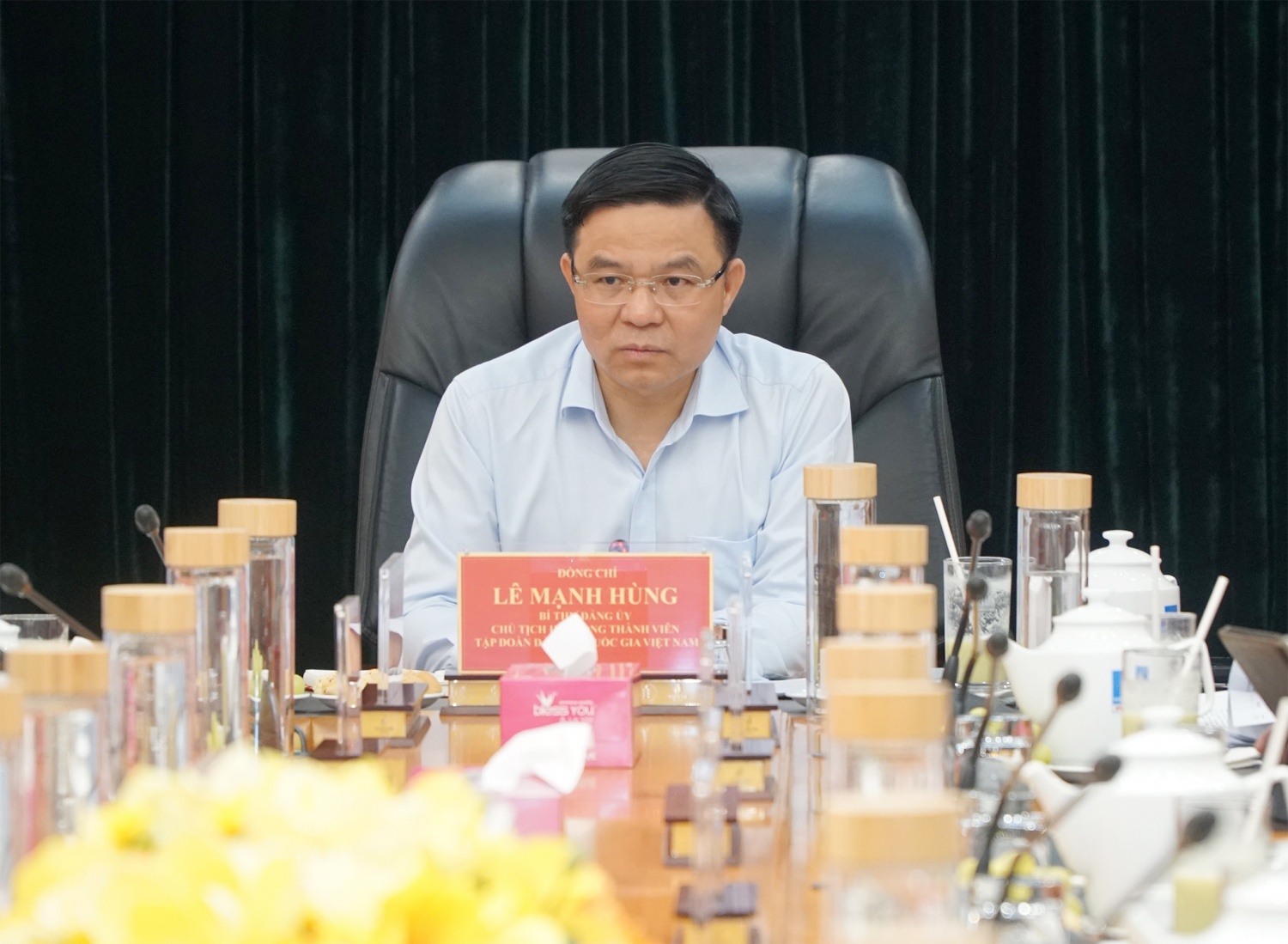Thường vụ Đảng ủy Tập đoàn làm việc với Ban Thường vụ Đảng ủy PVCFC về công tác năm 2024 Thường vụ Đảng ủy Tập đoàn làm việc với Ban Thường vụ Đảng ủy PVCFC về công tác năm 2024