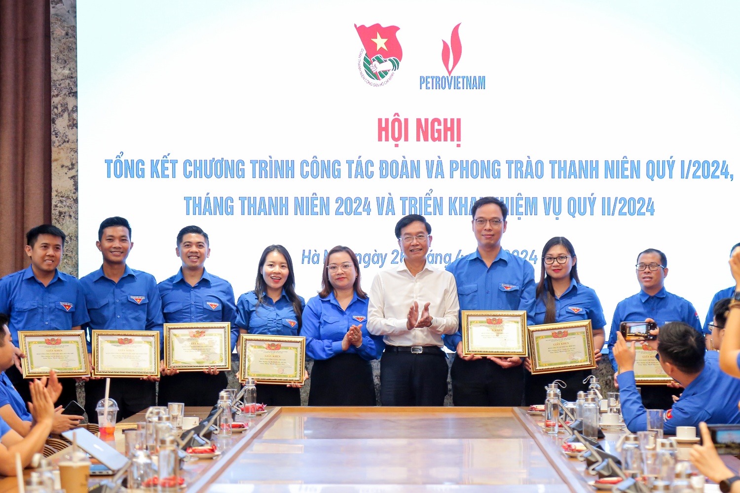 Đoàn Thanh niên Tập đoàn hoàn thành vượt mức các nhóm chỉ tiêu trong Tháng Thanh niên 2024