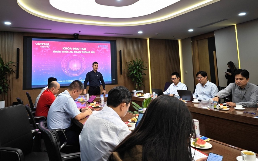 PTSC đào tạo “Nhận thức về An toàn thông tin” cho người lao động PTSC đào tạo