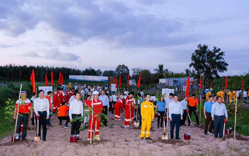 Petrovietnam phát động trồng cây phục hồi rừng trên đất ngập nước Petrovietnam phát động trồng cây phục hồi rừng trên đất ngập nước