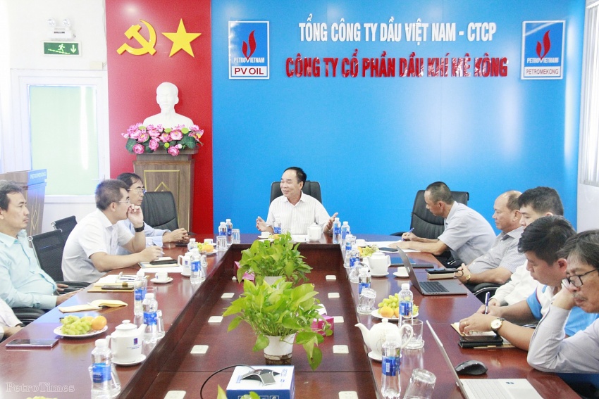 Hội Dầu khí Việt Nam làm việc với Hội Dầu khí Tây Đô, thăm NMNĐ Sông Hậu 1 Hội Dầu khí Việt Nam làm việc với Hội Dầu khí Tây Đô, thăm NMNĐ Sông Hậu 1