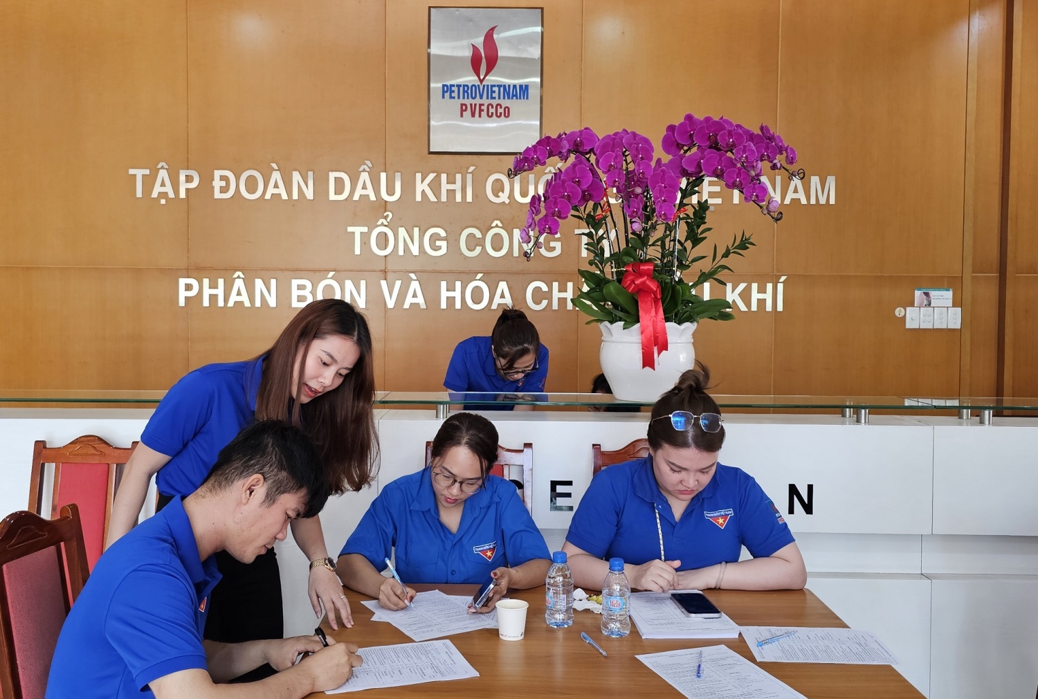 Đoàn thanh niên Nhà máy Đạm Phú Mỹ tổ chức hiến máu nhân đạo Đoàn Thanh niên Nhà máy Đạm Phú Mỹ tổ chức hiến máu nhân đạo