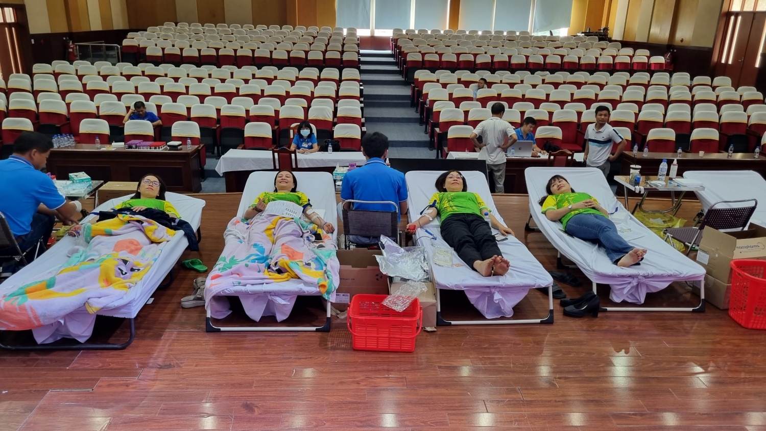 Đoàn thanh niên Nhà máy Đạm Phú Mỹ tổ chức hiến máu nhân đạo Đoàn Thanh niên Nhà máy Đạm Phú Mỹ tổ chức hiến máu nhân đạo